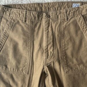 OrSlow Men's slim fit fatigue pants.